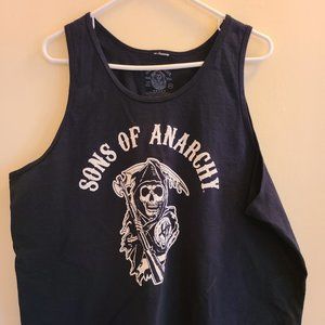 Mens Sons of Anarchy Black Tank size 2xl